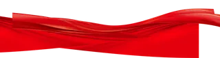 红色飘带免扣素材