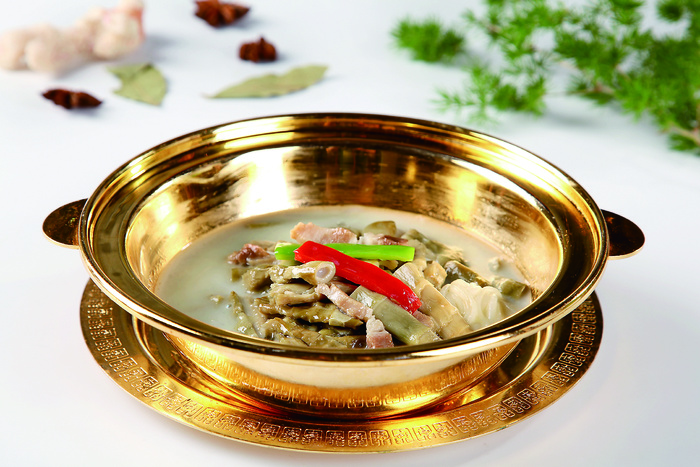 干锅美食焖锅湘菜麻辣香辣纸锅干锅富贵笋