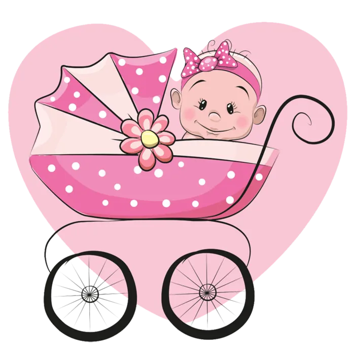婴儿车卡通