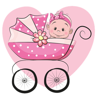 婴儿车卡通