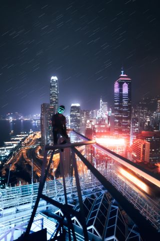 高清唯美城市夜景