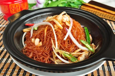 煲类火锅川菜特色菜虾干粉丝煲