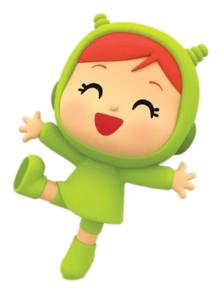 绿色娃娃卡通 (2)