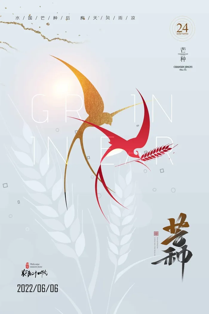 芒种 芒种宣传营销psd模版下载