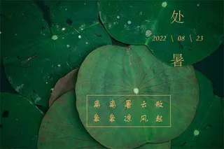 二十四节气之处暑