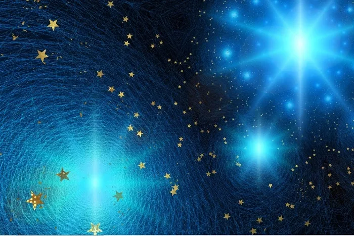 元宇宙世界天空风景背景墙