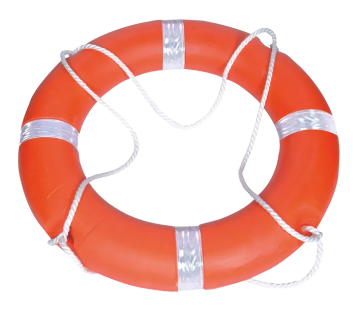 救生圈圆圈红色