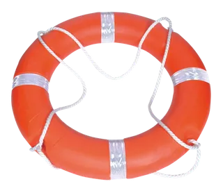 救生圈圆圈红色