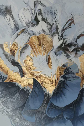 抽象大理石玄关装饰