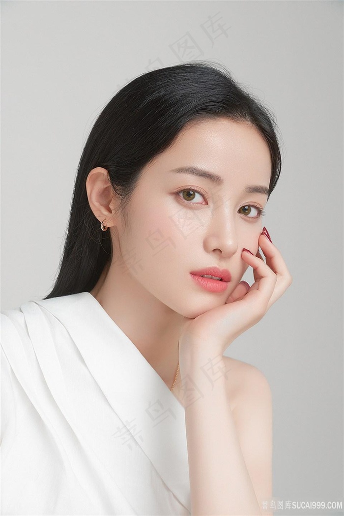化妆品模特美容