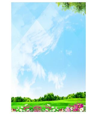 春季海报背景