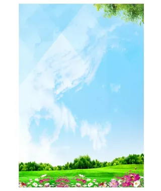 春季海报背景