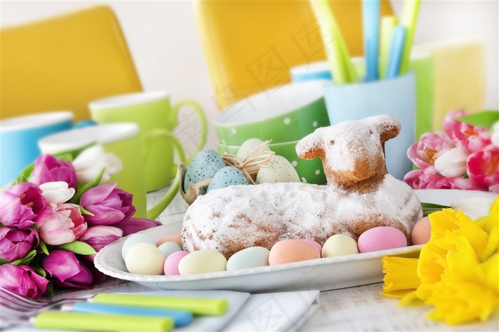 复活节广告宣传背景