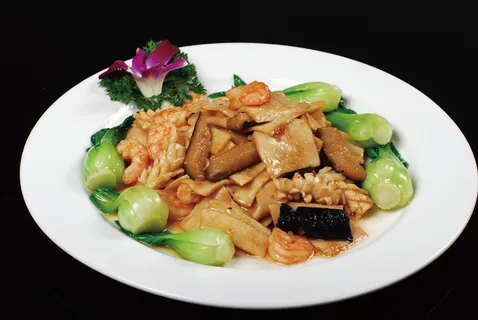 川菜湘菜高清菜谱 三鲜杏鲍菇 川菜湘菜高清菜谱 三鲜杏鲍菇