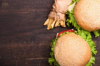 诱人的汉堡包图片