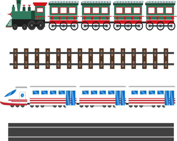 高铁列车动车动画免扣素材PNG