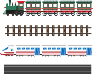 高铁列车动车动画免扣素材PNG