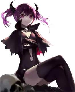 牛魔女孩素材卡通简笔素材 牛魔女孩素材卡通简笔素材