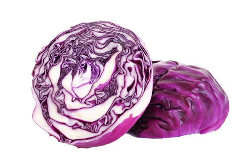 免抠实物紫包菜