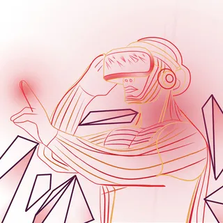 科技人工智能虚拟现实VR元宇宙海报模板PSD分层设计素材