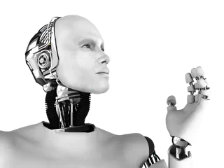 未来机器人白色立体食物少儿兴趣班