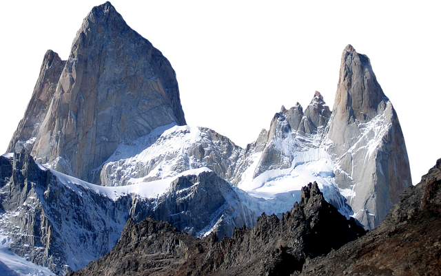 冬天白雪背景风景