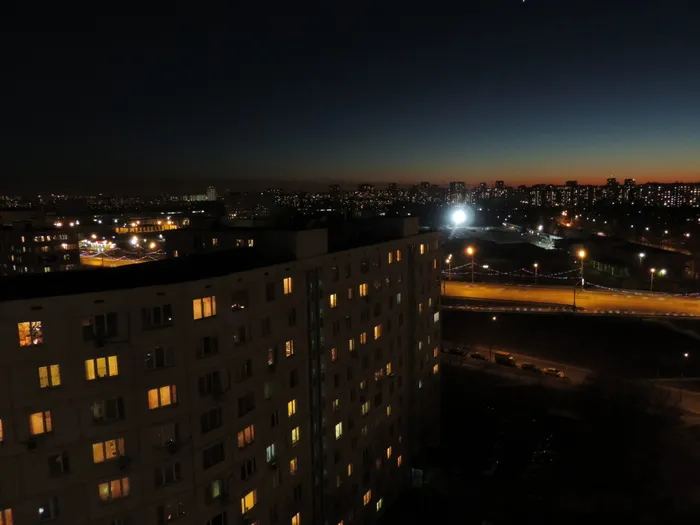 高清唯美城市灯光夜景