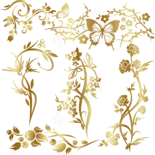 古典花纹素材图片下载