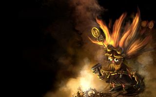 英雄联盟大发明家海报拆弹专家