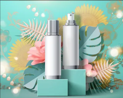 设计广告化妆品素材