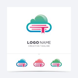 图标识标志公司字母企业商标品牌LOGO设计素材矢量模板