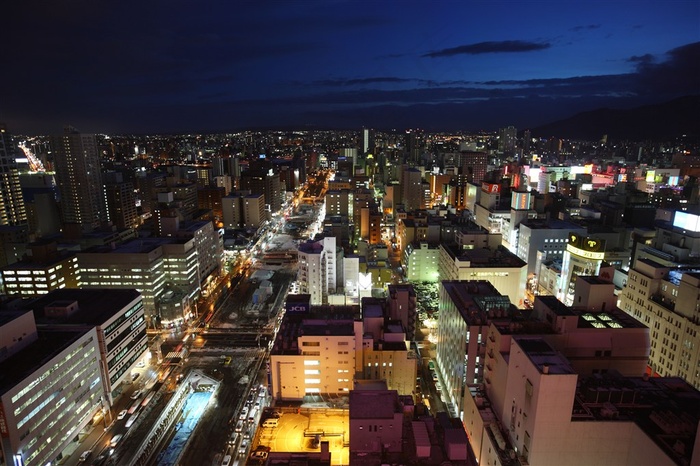 城市夜景建筑摄影图片