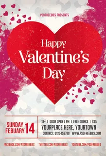 2.14情人节爱情psd模式