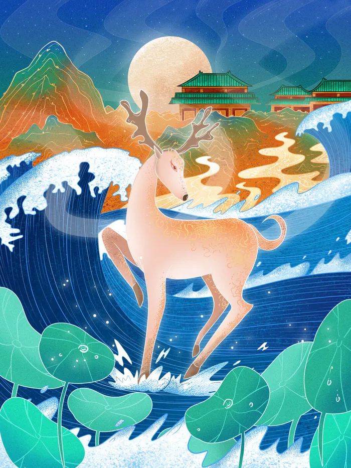 国潮海报1psd模版下载