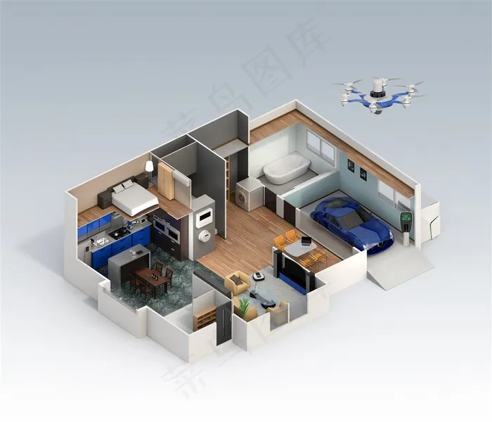精美房屋建筑智能家居设计