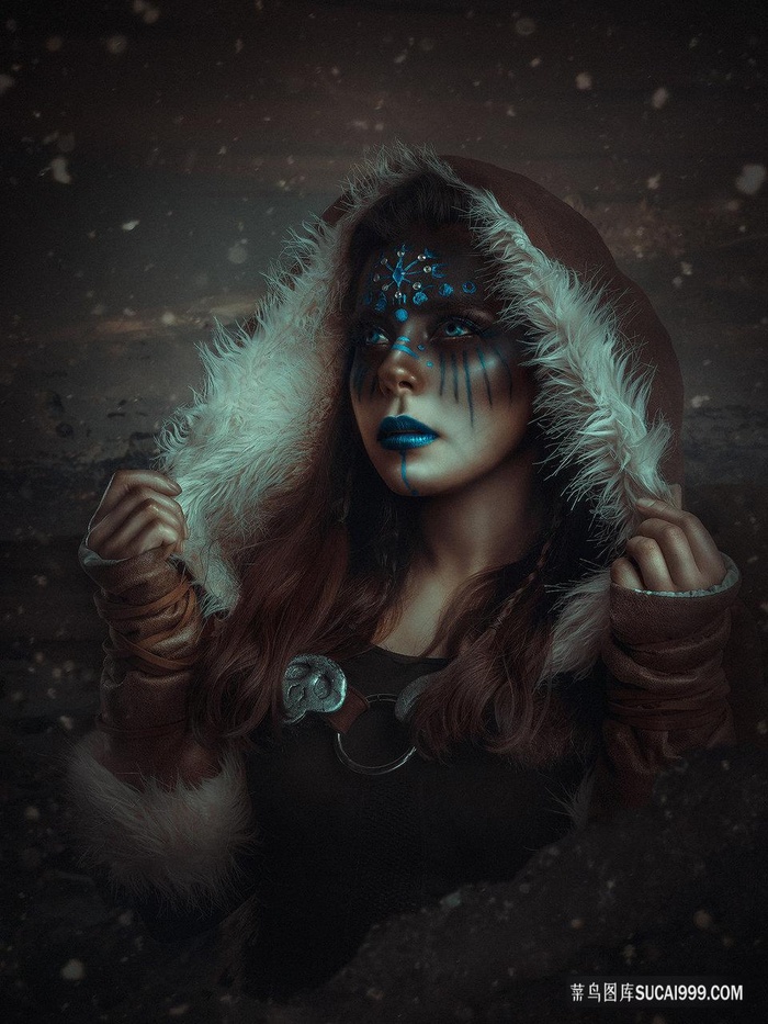 化妆品模特美容