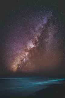 唯美银河星空图片竖屏 唯美银河星空图片竖屏