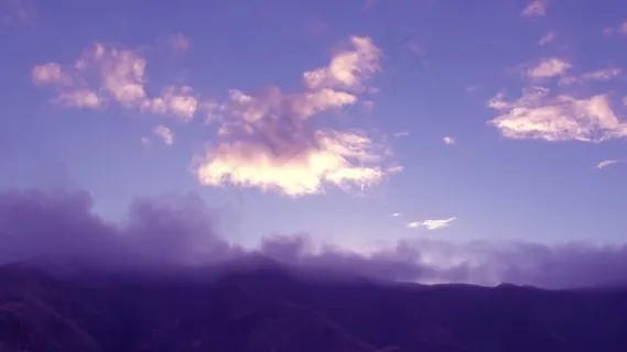 云, 山, 天空, 景观, 风景秀丽的, 日出, 自然