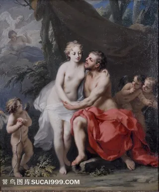 西方油画艺术人体油画