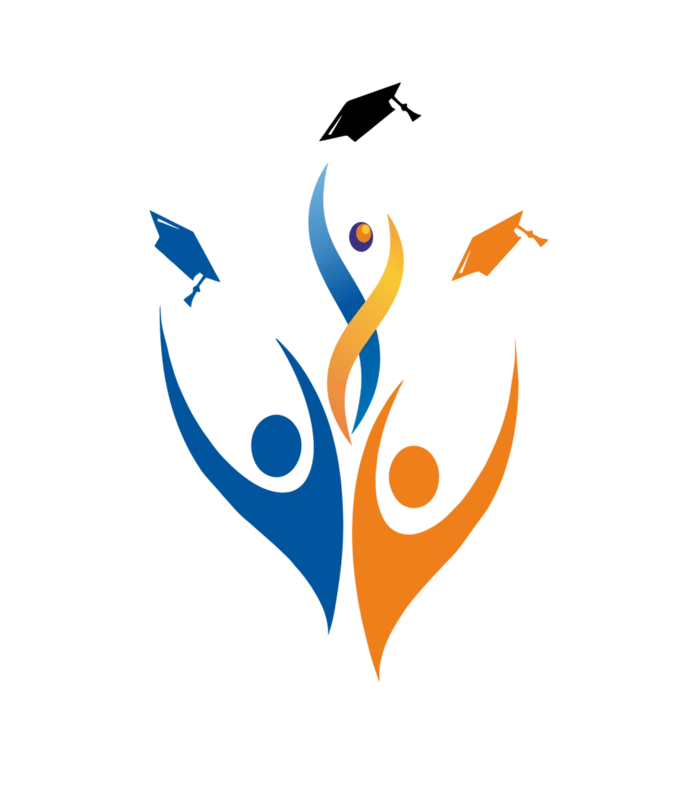 卡通学习logo简笔蓝色少儿兴趣班素材