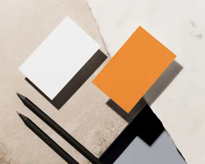 大理石背景高档轻奢名片样机