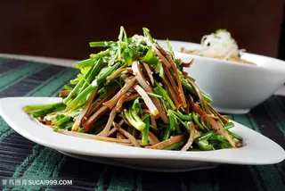 凉卤汁豆腐干传统餐饮美食高清菜谱用图摄影