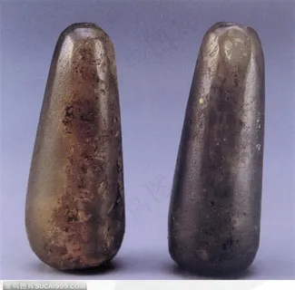 传统工艺-褐色的玉柱