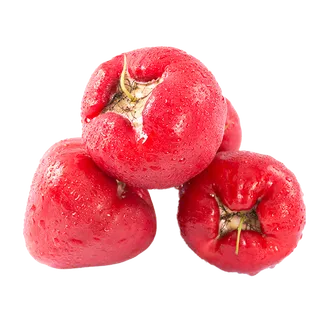 65莲雾 (6)水果超市商品白底图免抠实物摄影png格式图片透明底