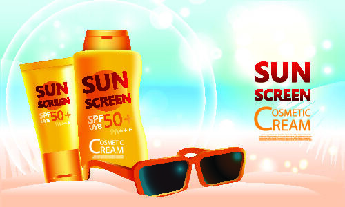 设计化妆品样品素材