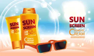 设计化妆品样品素材