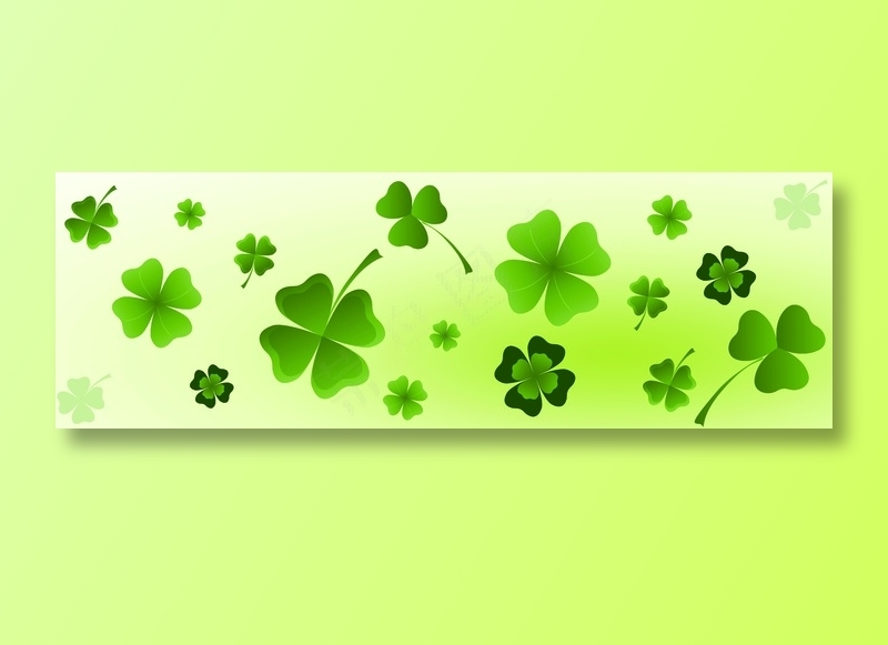 四叶草背景高清图片