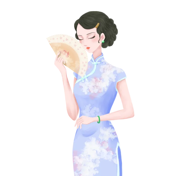 传统旗袍美女 (183)