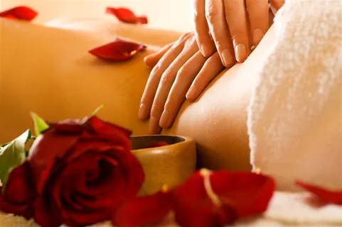 SPA按摩的女性 SPA按摩的女性