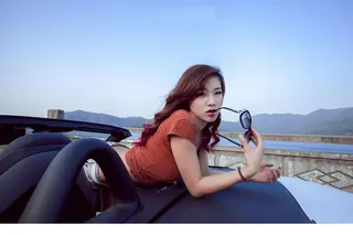 摄影图片人物美女模特照片